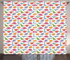 Colorful Kids Pattern Curtain