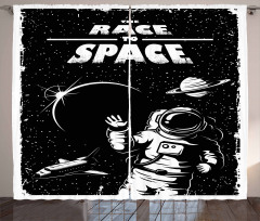 Race to Space Curtain
