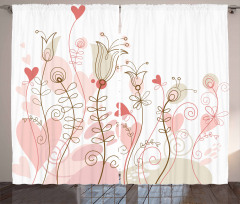 Wedding Inspired Art Curtain