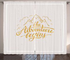 Vibrant View Travel Curtain