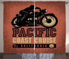 Pacific Coast Cruise Curtain