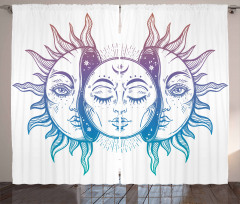 East Oriental Inspired Image Curtain