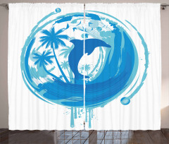 Maritime Style Exotic Curtain