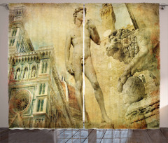 Florence Collage Curtain