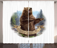 Angry Carnivore Mammal Curtain