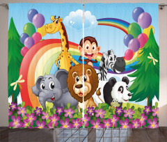 Animals at the Hilltop Curtain