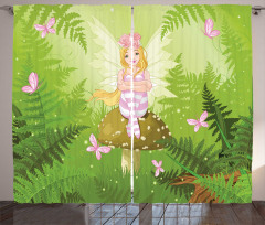 Fairy Girl Floral Hair Curtain