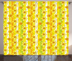 Narcissus Blossom Curtain
