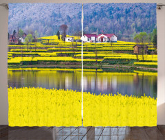 Spring Scenery Curtain