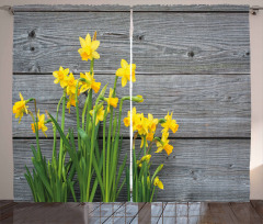 Daffodil Bouquet Curtain