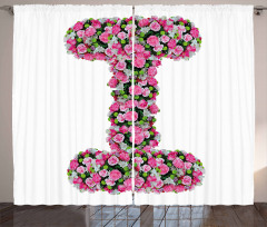 Blossoming Bouquet Curtain