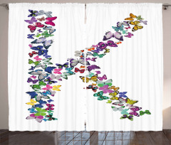 Nature Typography Curtain