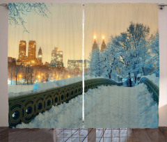Central Park New York Curtain