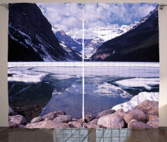 Lake Louise Alberta Curtain