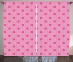 Classical Simple Dots Curtain