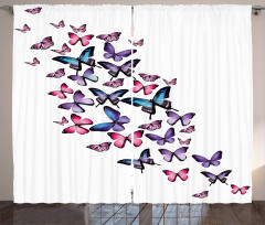 Many Butterflies Curtain