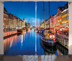 Nyhavn Canal Copenhagen Curtain