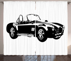 Sports Car Roadster Engine Curtain