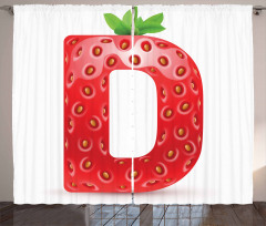 Ripe Fresh Fruit Theme Curtain