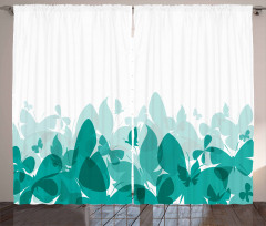 Spring Theme Abstract Curtain