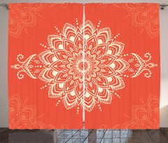 Cosmos Concept Mandala Art Curtain