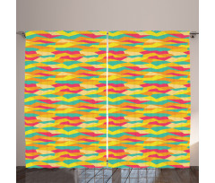 Funky Tiles Curtain