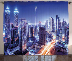 Dubai Downtown Modern UAE Curtain