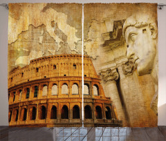 Roman Empire Concept Curtain