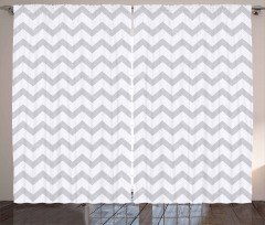 Geometrical Zigzag Curtain