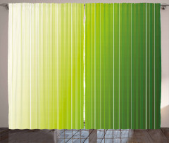 Ombre Color Stripe Digital Curtain