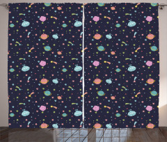 Alien Planets Asteroid Curtain