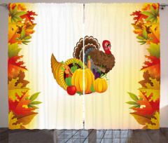 Cornucopia and Poultry Curtain