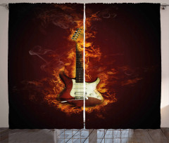 Instrument in Flames Curtain