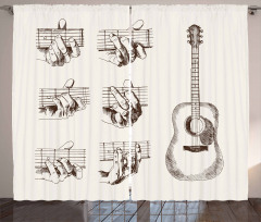 Sketch Chords Flamenco Curtain