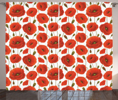 Floral Blossom Spring Curtain