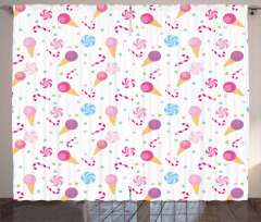 Sweets Ice Cream Candy Curtain
