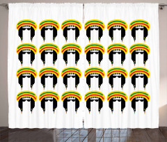Rastafarian Dreadlocks Curtain