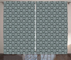 Rectangle Motifs Curtain