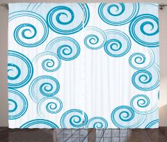Water Waves Curtain