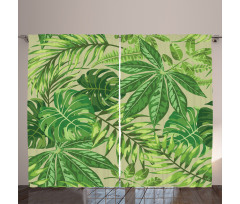 Fresh Jungle Aloha Curtain