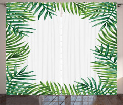 Fresh Botany Art Curtain