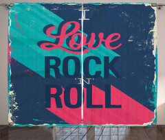 I Love Rock 'n' Roll Curtain