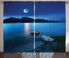 Fantasy Midnight Moon Curtain