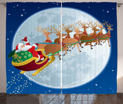 Christmas Night Curtain