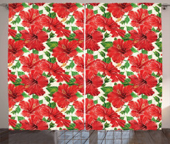 Botanic Bouquet Retro Curtain