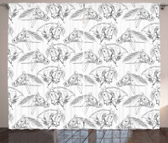 Mare Sketch Curtain