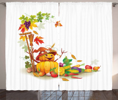 Autumn Harvest Curtain