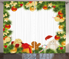 Garland Bear Tree Curtain