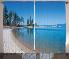 Clear Lake and Shore Curtain