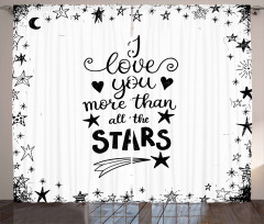 Stars for Loved Curtain